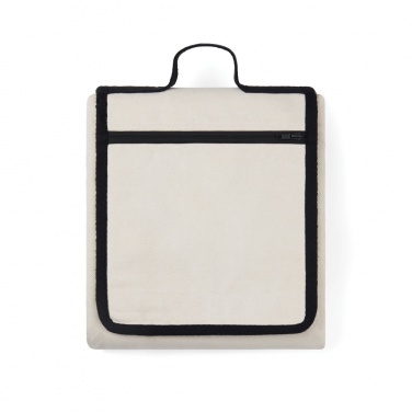 Logo trade business gifts image of: VINGA Volonne AWARE™ recycled canvas picnic blanket