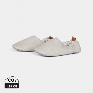 Logo trade corporate gifts picture of: VINGA Moulton RCS RPET slippers S/M