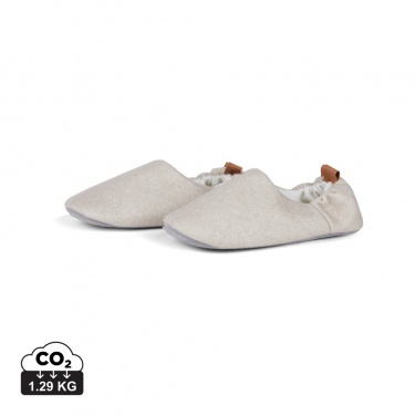 Logo trade promotional gifts picture of: VINGA Moulton RCS RPET slippers L/XL
