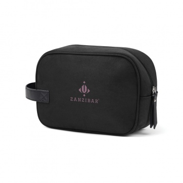 Logo trade promotional product photo of: VINGA Marlow RCS recycled polyester toiletry bag