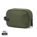 VINGA Marlow RCS recycled polyester toiletry bag, green