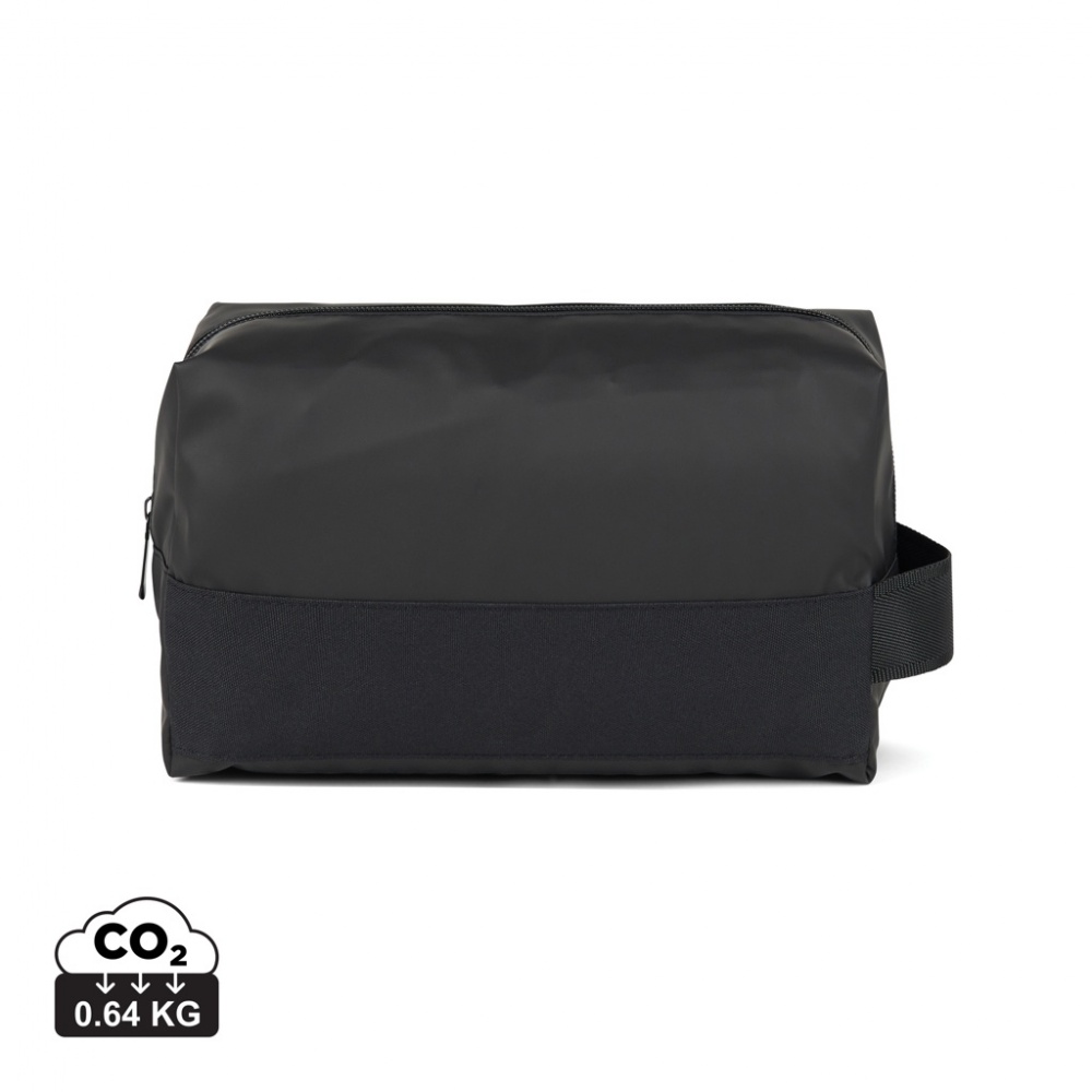 Logo trade advertising product photo of: VINGA Livorno GRS recycled polyester toiletry bag