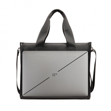 Logo trade promotional gifts image of: VINGA Bermond RCS recycled PU tote bag