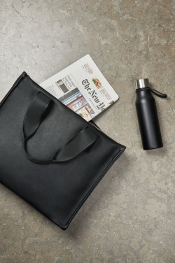 Logo trade business gift photo of: VINGA Bermond RCS recycled PU tote bag