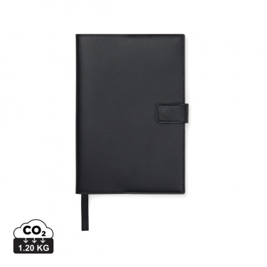 Logo trade promotional products image of: VINGA Timo PU RCS RPET notebook