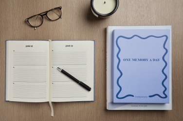 Logo trade advertising products image of: VINGA One memory a day GRS recycled paper journal