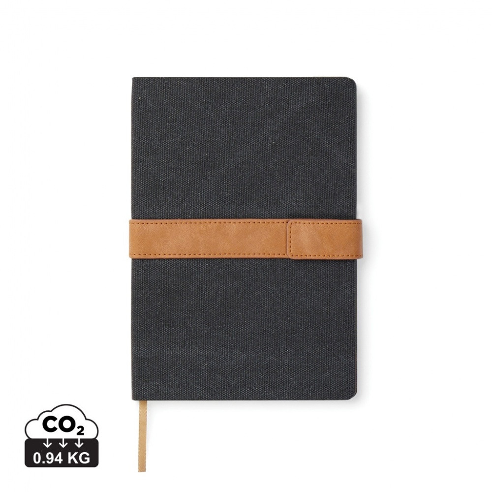 Logo trade promotional items picture of: VINGA Bosler RCS recycled paper notebook