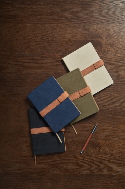 Logo trade promotional merchandise image of: VINGA Bosler RCS recycled paper notebook