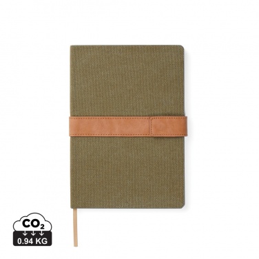 Logotrade promotional gift image of: VINGA Bosler RCS recycled paper notebook