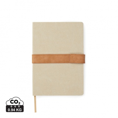 Logo trade promotional giveaway photo of: VINGA Bosler RCS recycled paper notebook