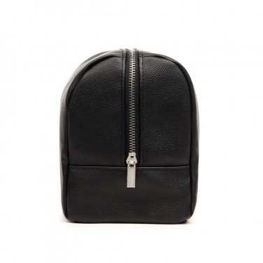 Logo trade promotional giveaways picture of: VINGA Bermond RCS recycled PU toiletry bag