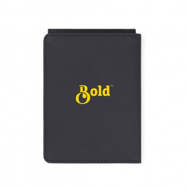 Logo trade promotional giveaway photo of: VINGA Baltimore RCS recycled polyester RFID passport cover