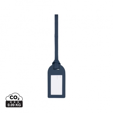 Logotrade corporate gift image of: VINGA Baltimore RCS recycled polyester luggage tag