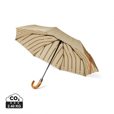 Logotrade advertising product image of: VINGA Bosler AWARE™ recycled pet 21" foldable umbrella