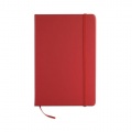 A5 notebook 96 plain sheets, Red