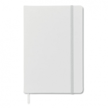 Logo trade corporate gifts image of: A5 notebook 96 plain sheets