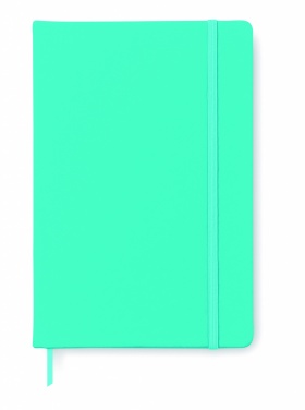 Logo trade promotional items picture of: A5 notebook 96 plain sheets