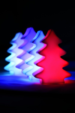 Logo trade business gift photo of: Tree colour changing light
