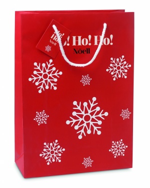 Logo trade promotional giveaways image of: Gift paper bag large