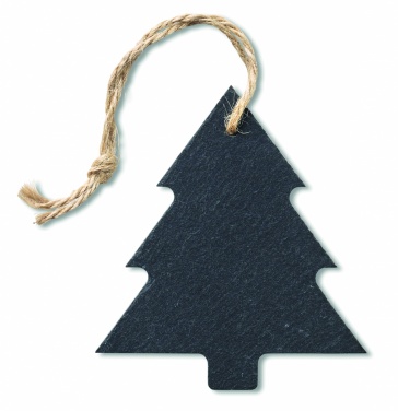 Logo trade corporate gift photo of: Slate xmas hanger tree