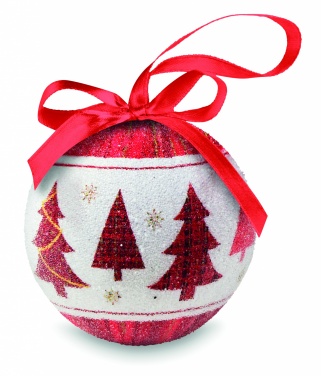 Logo trade corporate gifts image of: Christmas bauble in gift box