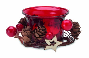 Logo trade promotional gifts image of: Christmas candle holder