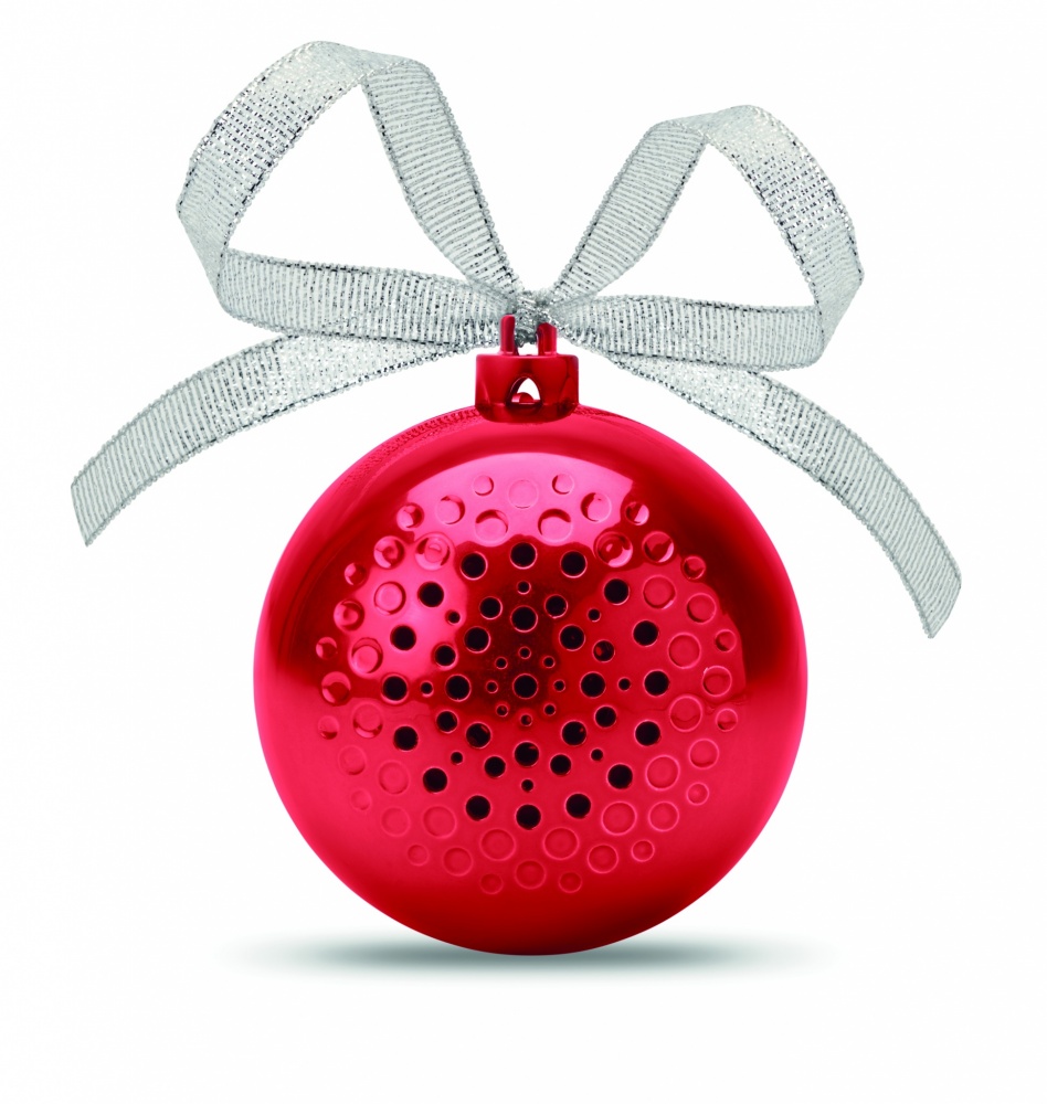 Logo trade promotional merchandise photo of: Speaker Christmas ball