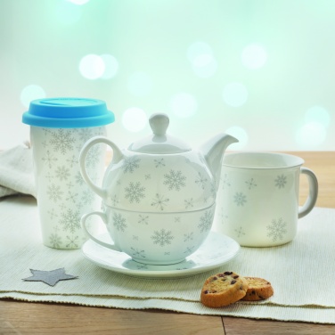 Logo trade promotional items picture of: Christmas tea set