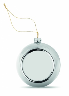 Logotrade corporate gift image of: Christmas ball for sublimation