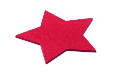 Logotrade promotional gift image of: RPET 4 felt coaster set