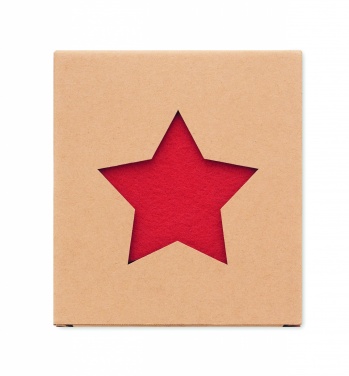 Logo trade promotional product photo of: RPET 4 felt coaster set