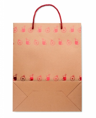 Logotrade promotional items photo of: Gift paper bag with pattern