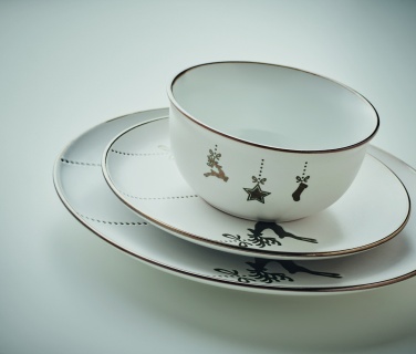 Logotrade promotional gift picture of: 4 piece ceramic place setting