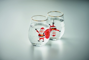 Logo trade advertising products picture of: Set of 2 Christmas glasses
