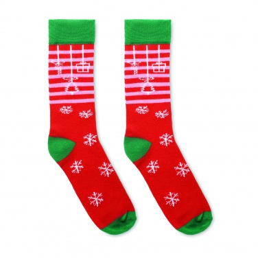 Logotrade promotional item picture of: Pair of Christmas socks M