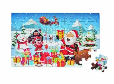 Logotrade promotional gifts photo of: Wooden Christmas puzzle