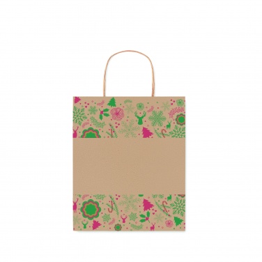 Logo trade promotional giveaways image of: Gift paper bag small