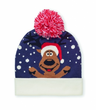 Logo trade advertising product photo of: Christmas knitted beanie