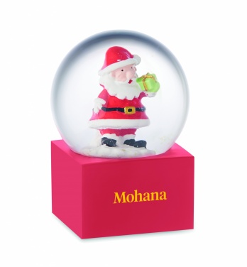 Logotrade business gift image of: Small snow ball glass ornament