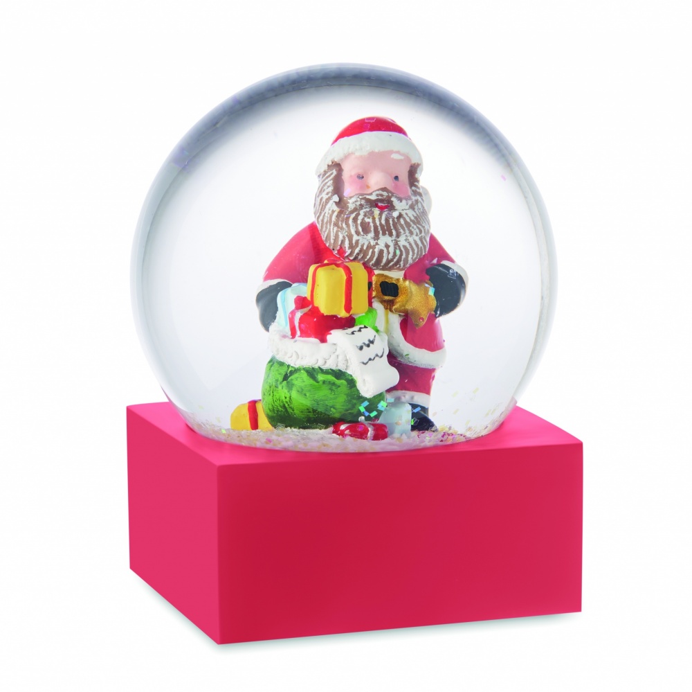 Logotrade promotional product picture of: Snow ball glass ornament