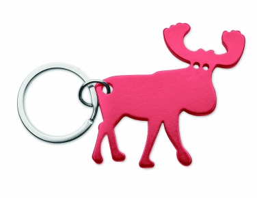 Logo trade advertising products picture of: Recycled aluminium key ring Pori
