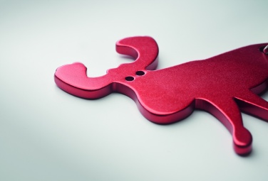 Logo trade promotional products picture of: Recycled aluminium key ring Pori