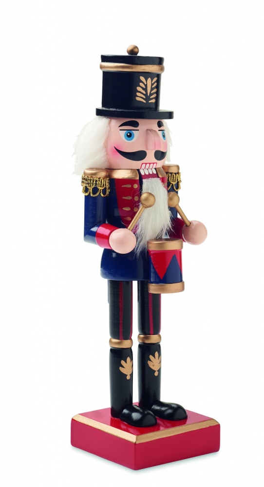 Logo trade corporate gifts picture of: Nutcracker character in wood