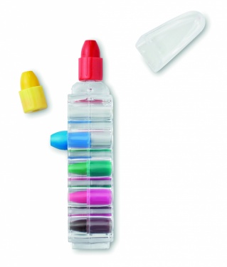 Logotrade promotional products photo of: Set of 6 wax crayons