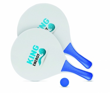 Logo trade advertising products picture of: Beach tennis set