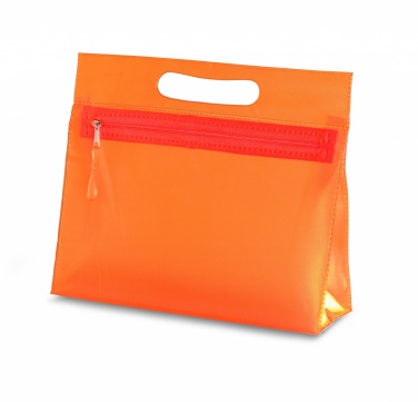 Logo trade promotional gifts image of: Transparent cosmetic pouch