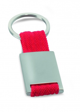 Logotrade promotional item image of: Metal rectangular key ring Espoo