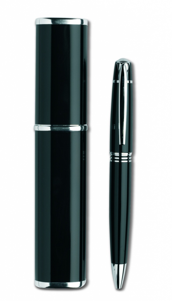 Logo trade promotional giveaway photo of: Metal twist ball pen