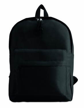 Logo trade promotional gifts image of: 600D polyester backpack