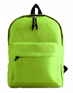 Logo trade promotional merchandise photo of: 600D polyester backpack